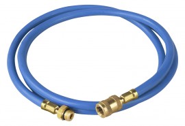 Yellow Jacket 22350 HAVS-600 50&#039; Blue Hose with SealRight fitting, PLUS II&amp;trade;, 1/4&amp;quot;-