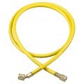 Yellow Jacket 25060 HAVBV-60 60&amp;quot; Yellow Hose with FlexFlow valve, PLUS II&amp;trade; 1/4&amp;quot;-