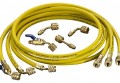 Yellow Jacket 25175 HAVBV-900 75&#039; Yellow Hose with FlexFlow valve, PLUS II&amp;trade; 1/4&amp;quot;-