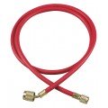 Yellow Jacket 25750 HAVBV-600 50' Red Hose with FlexFlow valve, PLUS II&amp;trade; 1/4&amp;quot;-
