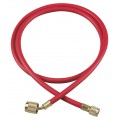Yellow Jacket 25799 HAVBV-1200 100&#039; Red Hose with FlexFlow valve, PLUS II&amp;trade; 1/4&amp;quot;-