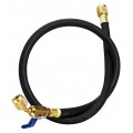 Yellow Jacket 25910 HCABV-120 10&#039; Heavy Duty Hose with FlexFlow, PLUS II&amp;trade; 1/4&amp;quot;-