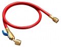 Yellow Jacket 29712 Plus II&amp;trade; Hose with 1/4&amp;quot; compact ball valve fittings, 12&#039;, red-