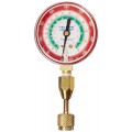 Yellow Jacket 40331 Red pressure gauge, 0 to 500 psi, &amp;deg;F, for R-12, R-22, and R-502-