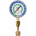 Yellow Jacket 40332 Blue compound gauge, 0 to 350 psi, &amp;deg;F, for R-12, R-22, and R-502-