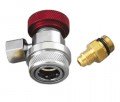 Yellow Jacket 41317 Raccord c&amp;ocirc;t&amp;eacute; haute pression avec &amp;eacute;vasement de 6.35 mm-