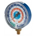 Yellow Jacket 49211 Dry Compound Certified Gauge,  3-1/8&amp;quot;, red,&amp;deg;F, R417A/422A/422D-