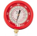 Yellow Jacket 49521 Gauge, 3-1/2&amp;quot; L/F, red pressure, 0 to 500 psi (0 to 35 bar), R134a/404A/407C &amp;deg;C-