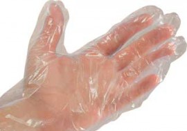 Zenith SEB043 Disposable Polyethylene Gloves, Small, 500-Pack-