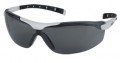 Zenith SEI524 Z1500 Series Safety Glasses, White Frame, Smoke Lens-