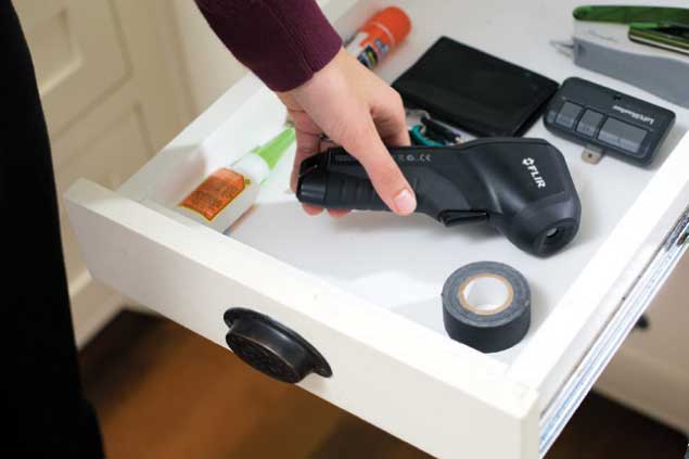 FLIR TG130 See where heat is lost.