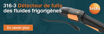Testo 316-3 Détecteur de fuite des fluides frigorigènes