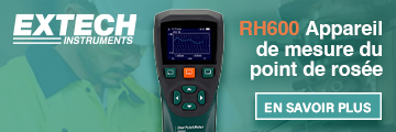 Extech RH600 Appareil de mesure du point de rosée Extech RH600 Appareil de mesure du point de rosée