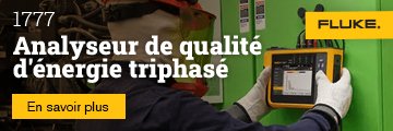 1777 Analyseur de qualité d'énergie triphasé