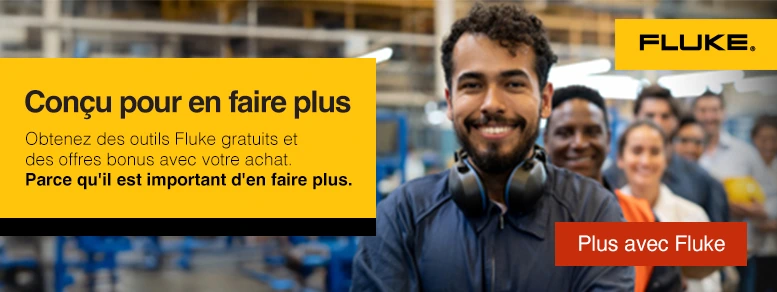 Image de la promo Conçu pour en faire plus du fluke
