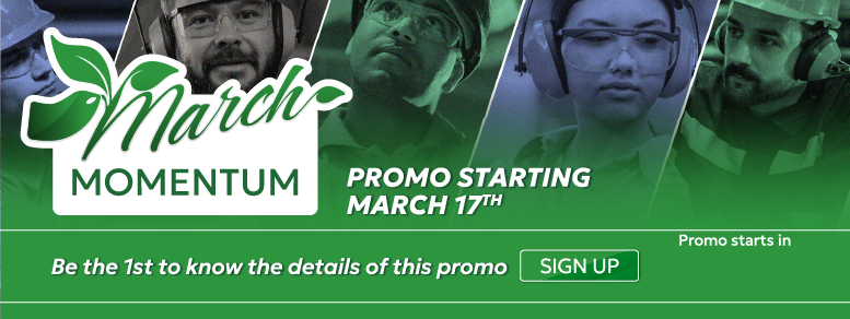 March Momentum Promotion banner