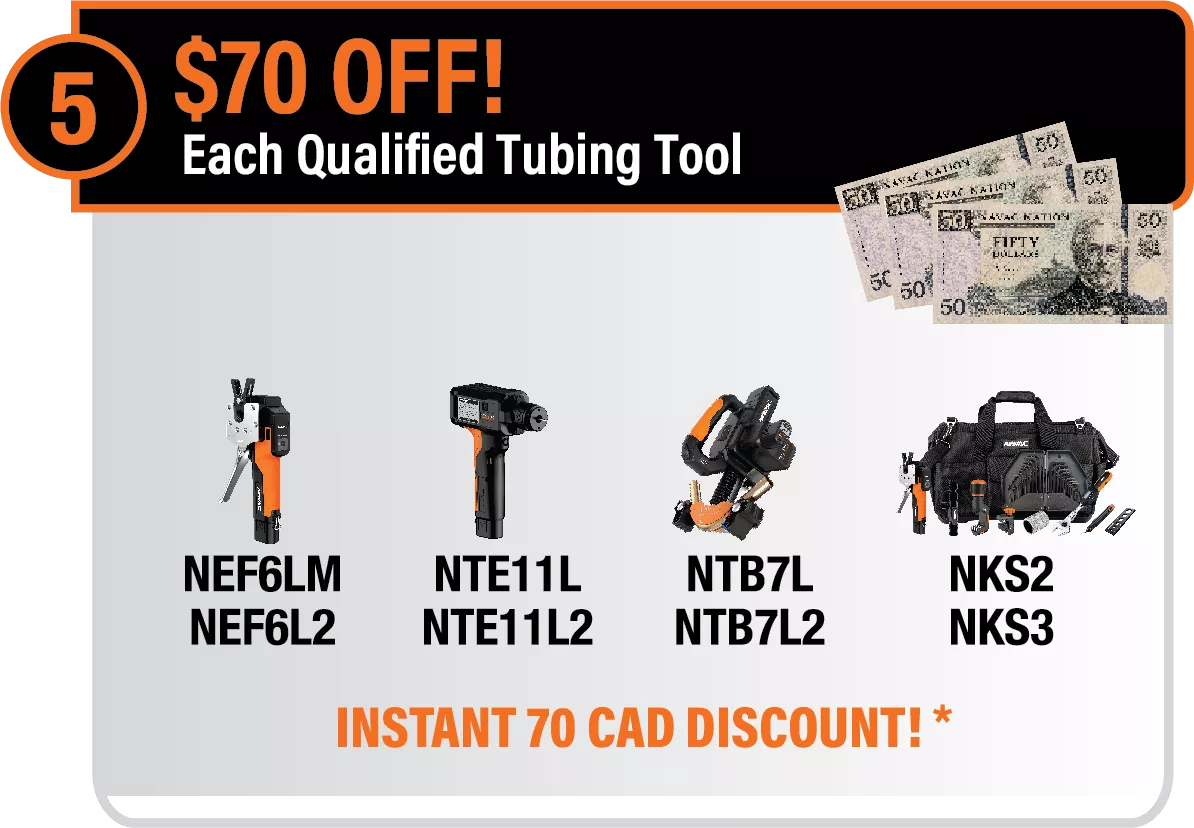 Image of NAVAC promotional offer