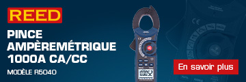 REED R5040 Pince ampèremétrique 1000A 