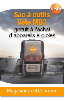 Testo 0560 1110 Minithermomètre à Sonde Avec Gaine De Protection - Écran Clair Jusqu'à 150°C, Batteries Comprises, Longueur 133 Mm