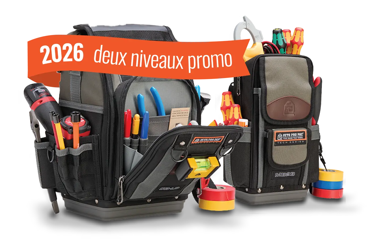 Promotion de printemps Veto Pro Pac