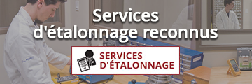 Certifiés ISO service d'étalonnage