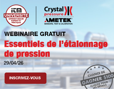 WEBINAIRE:Essentiels de l'étalonnage de pression 
