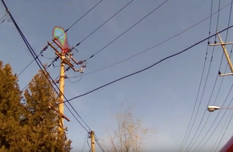 Graph displaying measurement rage of BATCAM 2.0