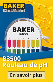 Baker B3050 Rouleau de pH