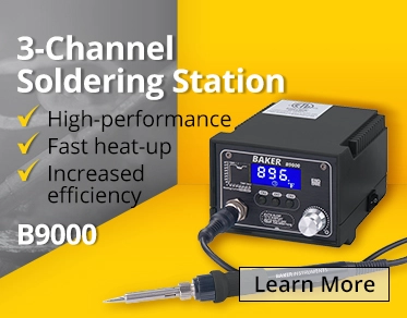 Baker B9000 3-Channel Soldering Station