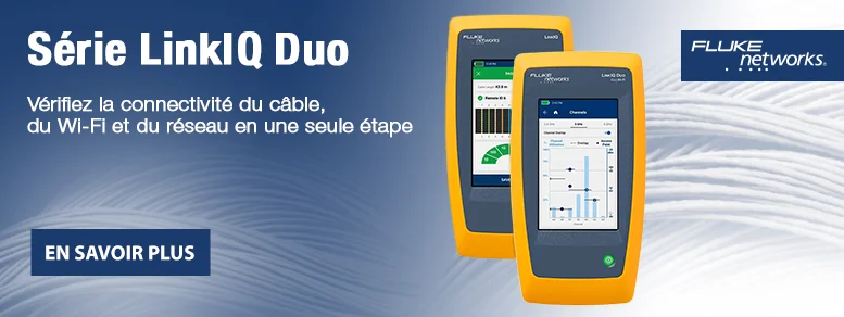 Image des Ensembles LinkIQ Duo Fluke Networks