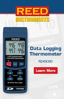 Reed Instruments R2000 Stainless Steel Digital Stem Thermometer