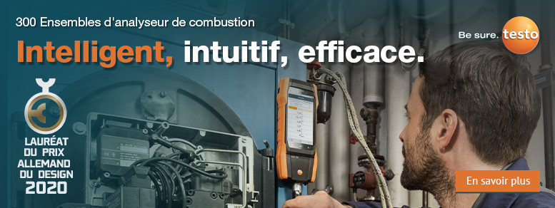 Testo Testo 300 Ensembles d'analyseur de combustion