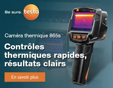 Testo Caméra thermique 865s