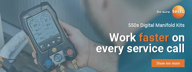 Testo 550s Digital Manifold Kits