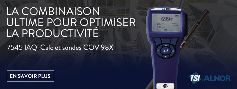 7545 QAI-Calc Compteur de qualité de l'air
