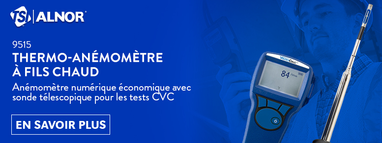 Image du TSI/Alnor 9515 Thermo-anémomètre